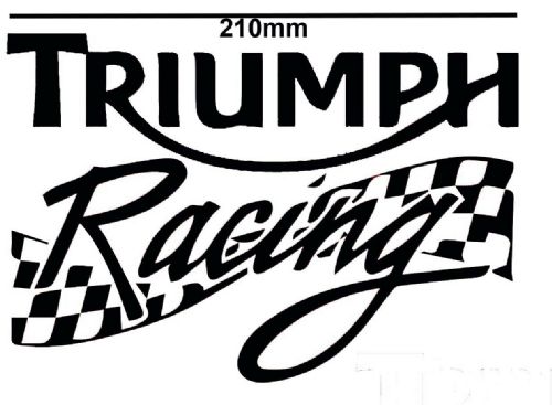Triumph Racing Motorbike Stickers Decals Fairings Motorcycle 22 colours